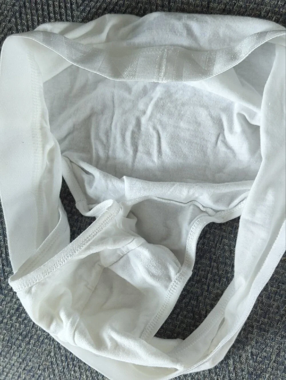 Old Navy White Men's Briefs - Classic Cotton Support
